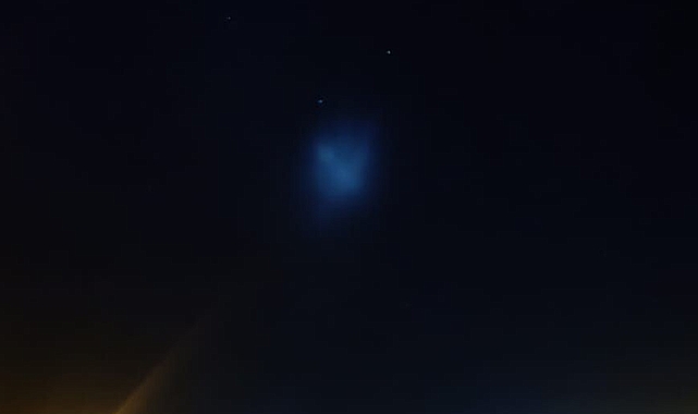 Şanlıurfa Semalarında Gizemli Işık: Kaynağı Falcon 9 Roketi Çıktı