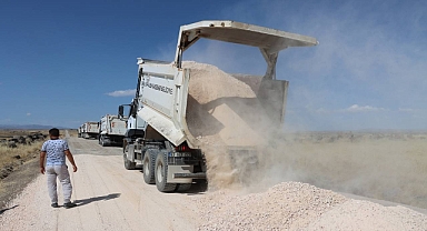 Siverek Kırsalında Yol Çalışmaları Hızlandı
