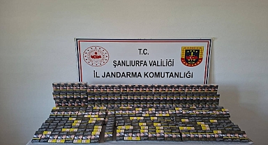 Urfa’da 3 Bin Adetten Fazla Kaçak Sigara Ele Geçirildi
