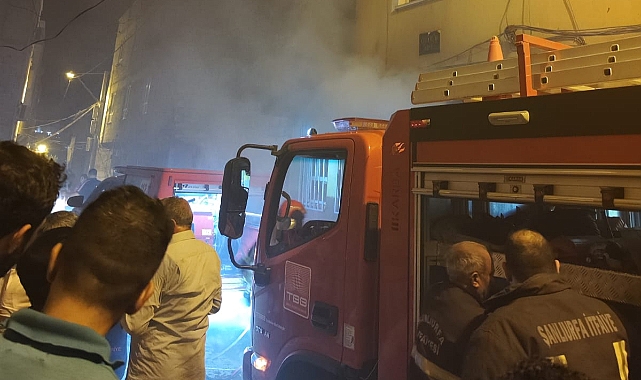 Urfa'da Korkutan Yangın! Mahalle Duman Altında Kaldı