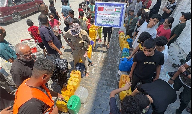 Urfalı Dernek Gazze’ye Yardım Eli Uzattı