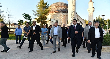 Vali Şıldak Eyyüp Nebi’de İncelemede Bulundu