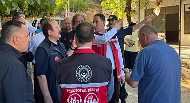 Yangından Etkilenen Üç İle 12 Milyon Lira Üzerinde Kaynak Aktarıldı