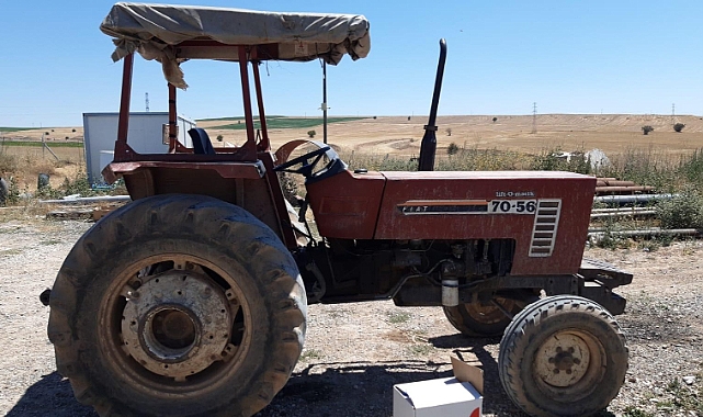 Adıyaman’da Çalınan Traktör Şanlıurfa Yönüne Götürüldü