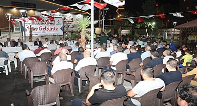 Başkan Nihat Çiftçi Atakent'te Vatandaşlarla Buluştu