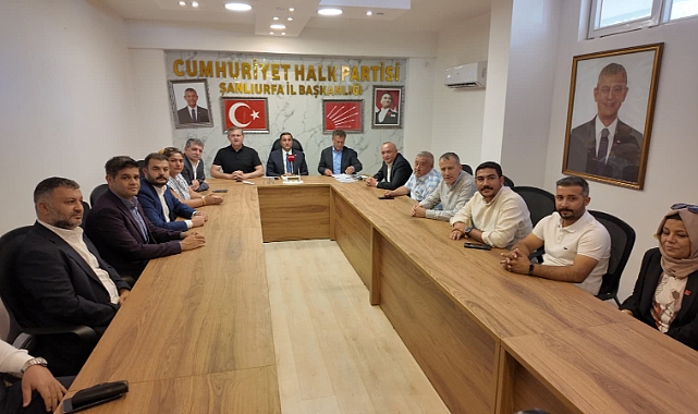 CHP Milletvekili Heyeti Şanlıurfa’da Saha Çalışmalarına Başladı