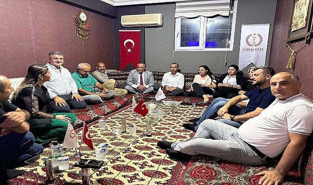 Dem Parti Heyetinden Göbeklitepe Gazeteciler Ve Yazarlar Cemiyeti'ne Ziyaret