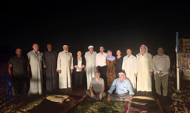 DEM Parti Urfa Örgütü Arap Köyünde Barış Sürecini Anlattı