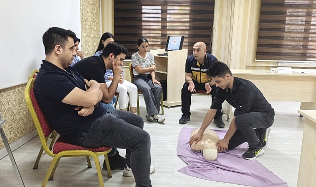 Emniyet Personeline İlkyardım Eğitimi Verildi