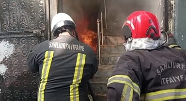 Eyyübiye'de Mesken Yangını Kısa Sürede Kontrol Altına Alındı