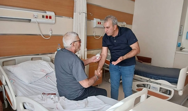 Hilvan Belediye Eş Başkanı Paydaş’tan Hastalara Ziyaret
