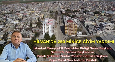 Hilvan'ın Evladı Minik Yüreklere Umut Oldu