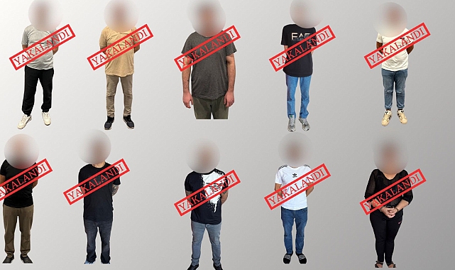 Kırmızı Bültenle Aranan 6, Ulusal Seviyede Aranan 4 Suçlu Türkiye’ye Getirildi