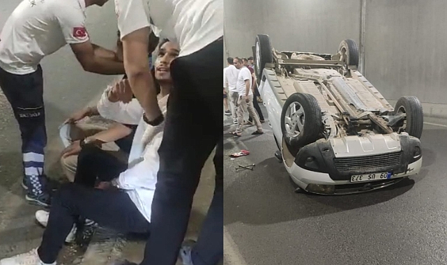 Şanlıurfa'da Gece Yarısı Tünelde Kaza: 1 Yaralı