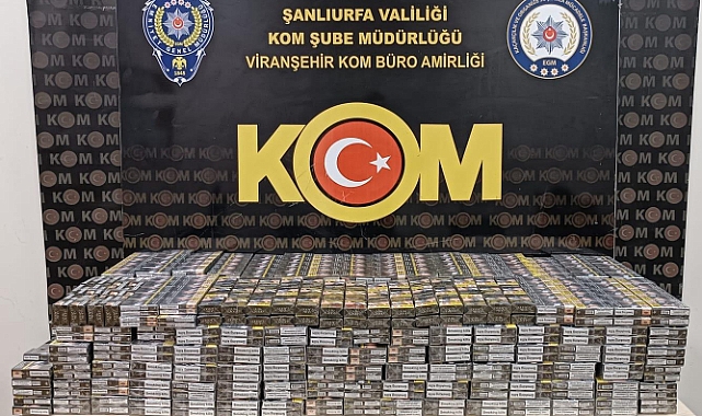 Şanlıurfa’da Kaçak Sigara Operasyonu: 10 Gözaltı