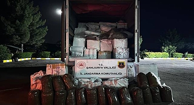 Şanlıurfa’da Kaçak Tütün ve Sigara Operasyonu