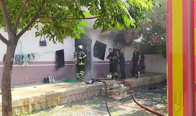 Şanlıurfa'da Mesken Yangını