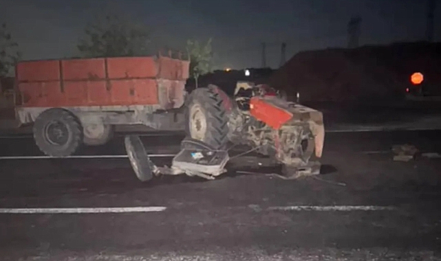 Şanlıurfa'da Traktör ve Otomobil Çarpıştı: 2 Yaralı