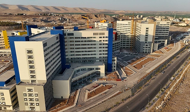 Şanlıurfa Şehir Hastanesi İnşaatı Hızla İlerliyor