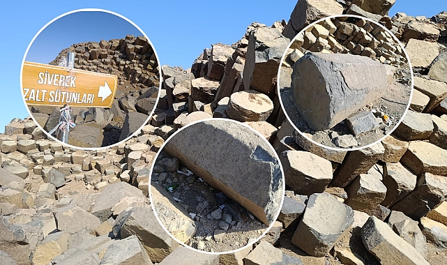 Siverek’te Doğal Miras Kaderine Terk Edildi: Bazalt Sütunlar “Tabela”ya Mahkûm Edildi