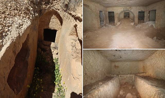 Suruç’taki Köseveli Kaya Mezarı Kayıt Altına Alındı