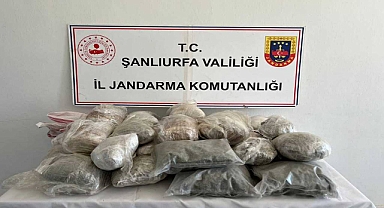 Urfa’da 26 Kilo 400 Gram Esrar Ele Geçirildi