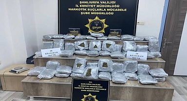 Urfa’da 50 Parça Halinde Polis Baskınında Ele Geçirildi