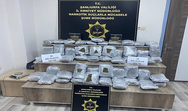 Urfa’da 50 Parça Halinde Polis Baskınında Ele Geçirildi