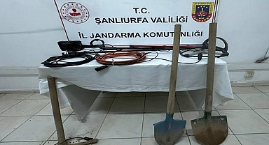 Urfa’da Kaçak Kazıya Suçüstü: 4 Şüpheli Yakalandı