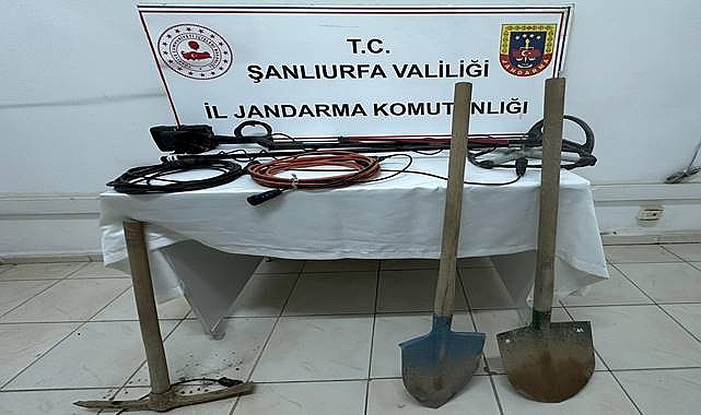 Urfa’da Kaçak Kazıya Suçüstü: 4 Şüpheli Yakalandı