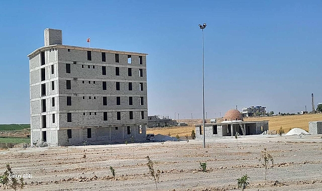 Akçakale’de Sultan Abdülhamid Han Külliyesi Yükseliyor