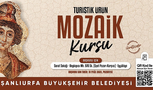 Büyükşehir Belediyesi, Ücretsiz Mozaik Ve Çini Kursları Açıyor 