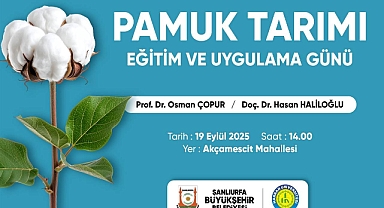 Büyükşehir’den Pamuk Çiftçilerine Eğitim Ve Uygulama Günü