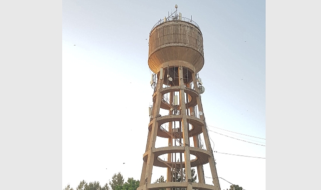 Ceylanpınar’da Yarım Asırlık Su Kulesi Yıkıldı