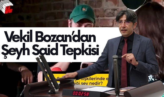 DEM Parti’li Ali Bozan’dan Şeyh Said Hakkında Yapılan Esprilere Sert Tepki
