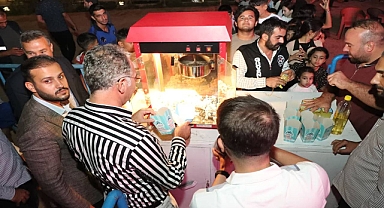 Eyyübiye Millet Bahçesi’nde Milli Maç Heyecanı Yaşandı