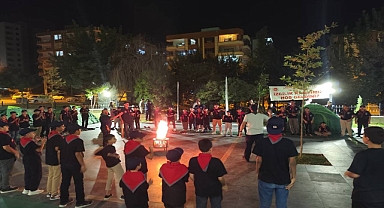 Genç İzciler Mevlid-İ Nebi” Kampında Buluştu