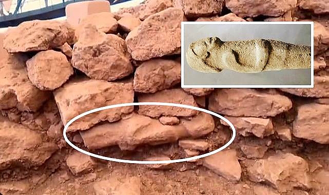 Göbeklitepe'de Şaşırtan Keşif: Duvara Yerleştirilmiş İnsan Heykeli Ortaya Çıkarıldı