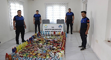 Haliliye'de Son Kullanma Tarihi Geçmiş Binlerce Ürün Ele Geçirildi