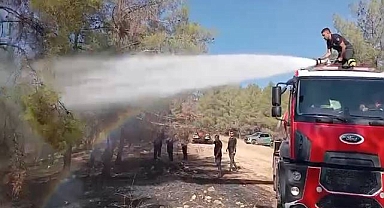 Karaköprü'de Orman Yangını Kontrol Altına Alındı