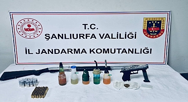 Şanlıurfa’da Ruhsatsız Silah Operasyonu: 8 Gözaltı