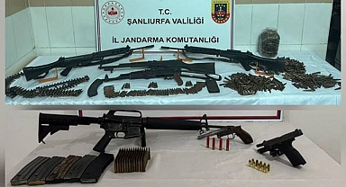 Siverek’te Jandarmadan Silah Operasyonu: Cephanelik Ele Geçirildi