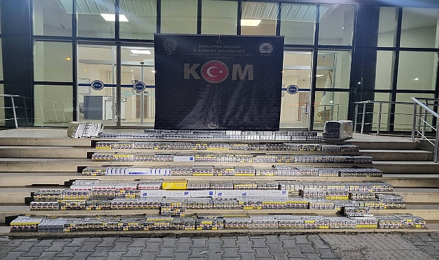 Urfa'da Kaçakçılık Operasyonu: 2 Kişi Tutuklandı