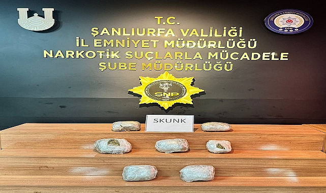 Uyuşturucu Operasyonunda 3 Kilo 450 Gram Skunk Ele Geçirildi: 1 Kişi Tutuklandı