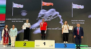 Viranşehirli Sporcu Nurgül Çiftçi'den Dünya Şampiyonluğu