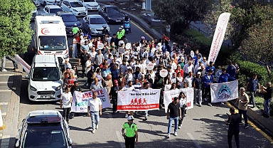 3 Ekim Dünya Yürüyüş Günü Etkinliği Şanlıurfa'da Gerçekleştirildi