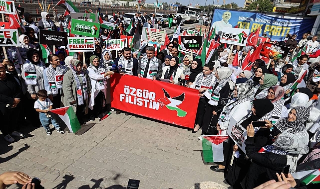 AK Parti Şanlıurfa Teşkilatından Gazze İçin Sessiz Çığlık