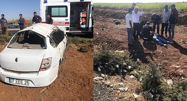 Akçakale Yolunda Trafik Kazası: 2 Kişi Yaralandı