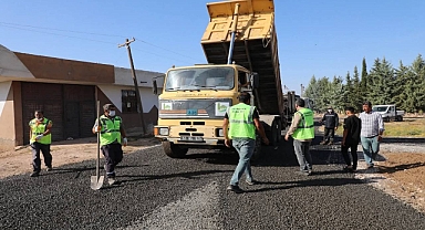Başkan İnan, Kırsal Mahallelerde Asfalt Çalışmalarını Denetledi