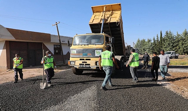 Başkan İnan, Kırsal Mahallelerde Asfalt Çalışmalarını Denetledi